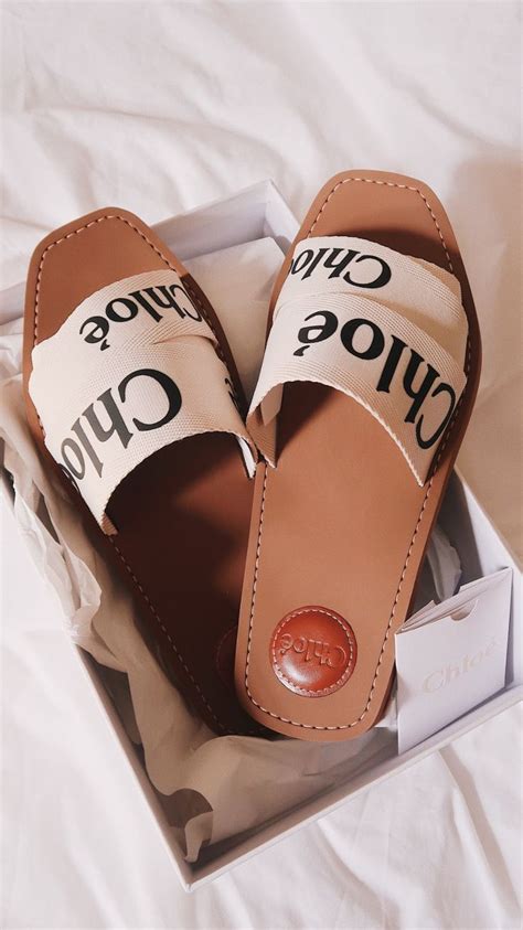 chloe slipper beige|chloe sandals.